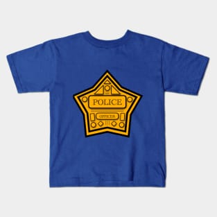 Police Badge Kids T-Shirt